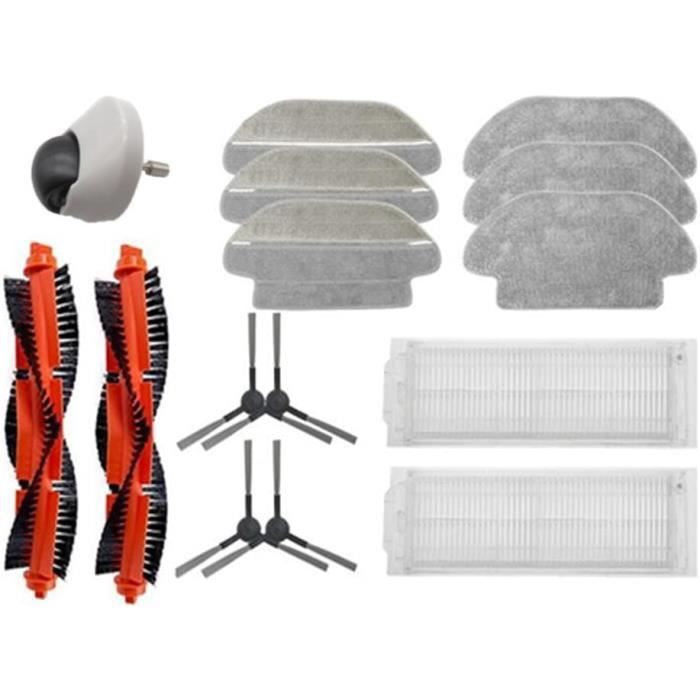 Kit De Rechange Pour Aspirateur Robot Xiaomi S40 Pro/OV71GL, Comprend 1