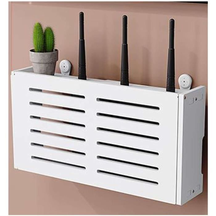 Étagère De Rangement Décorative Pour La Gestion Des Câbles Et Le