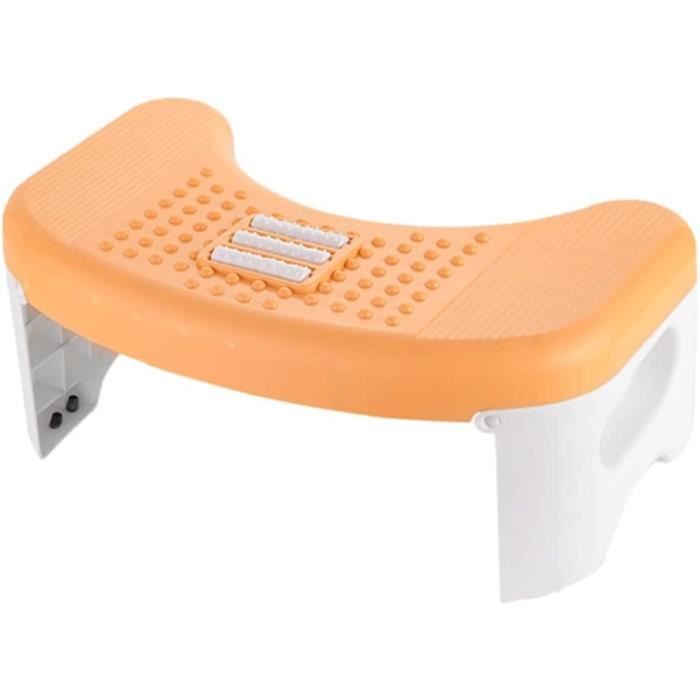 Tabouret De Toilette Accroupi Antidérapant - Repose-Pieds Ergonomique Pour Salle De Bain