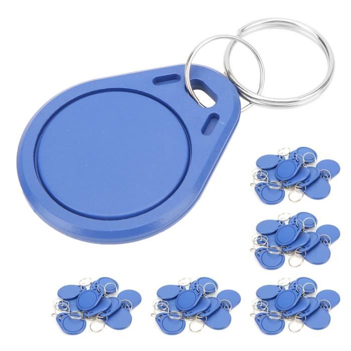 Cikonielf Étiquette de clé IC 50PCS IC-UID Card Token Tag Key Chain 13 ...
