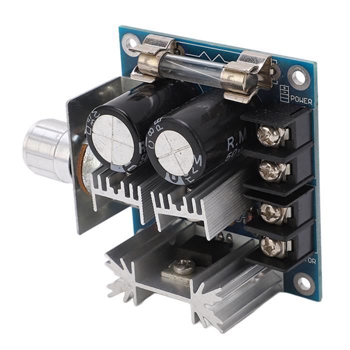 EJ.life Module Régulateur de Vitesse Moteur PWM 1240V avec Fusible 10A Cdiscount Bricolage