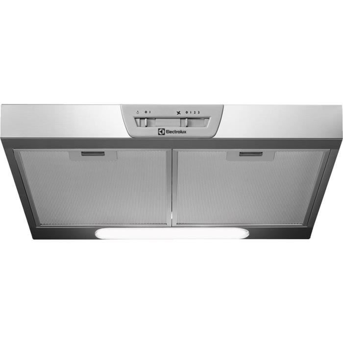 ElectroluxHotte de cuisine murale LFU216X 271 M3H 598 MM couleur acier - vue 2