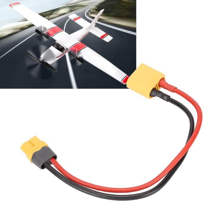 Câble Série XT90 YIXISI - Adaptateur 1 Femelle Vers 2 Mâles Pour Batteries RC Lipo, 12AWG, 10cm - Connexion Série Simple Et Fiable