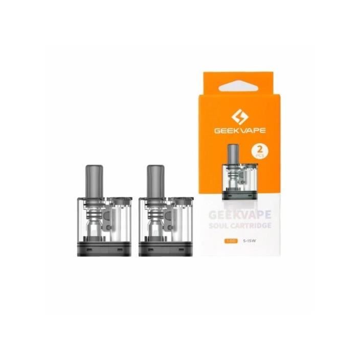 elfbar nachfüll pod läuft aus Geek vape - Cartouche Soul 4ml 1.0ohm (2pcs)