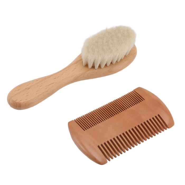 Brosse à cheveux bébé main image 1