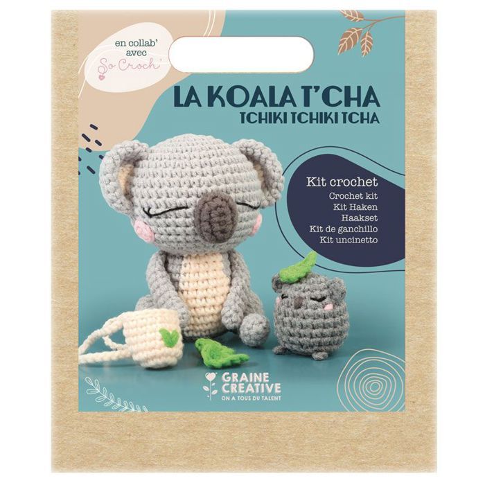 Peluche Koala - tuto crochet