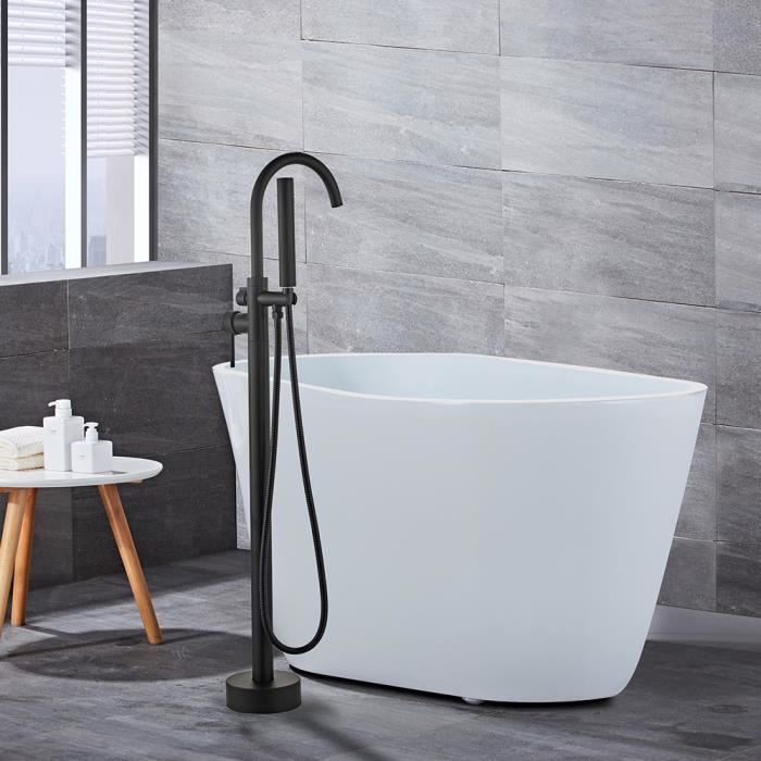 Mélangeur Baignoire Autoportant Avec Douchette Chrome Ultimkrfi00020 Procasa Finn