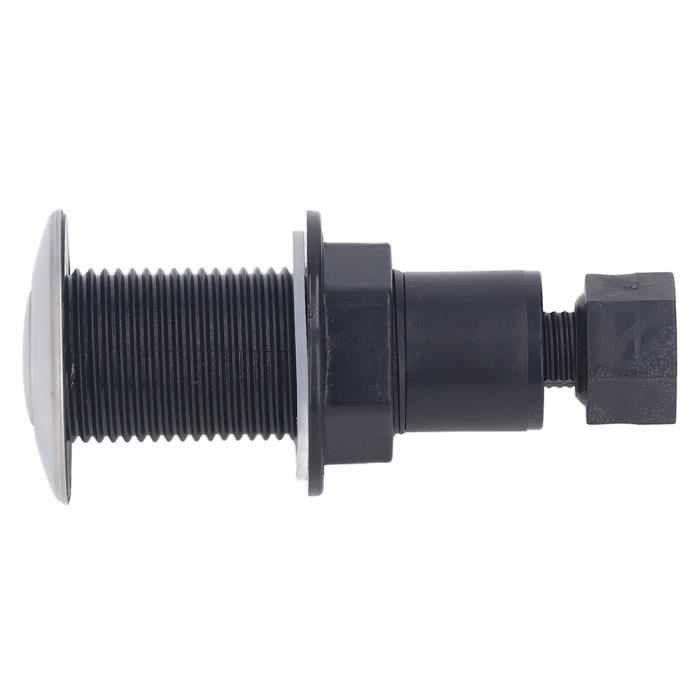 Kit Interrupteur à Air Pour Broyeur D'évier - Marche/arrêt, Acier Inox Brossé, Alliage Aluminium