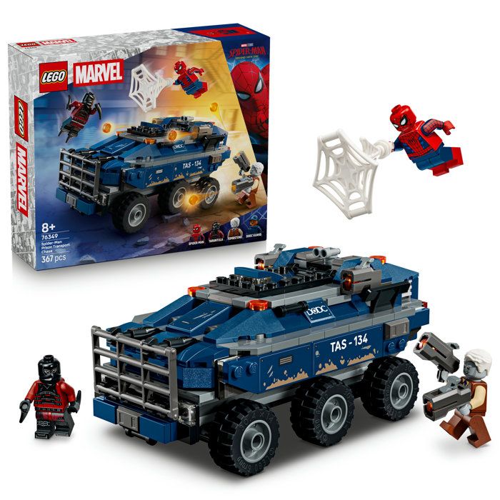 LEGO Marvel La poursuite en prison mobile de Spider-Man 76349 - vue 3