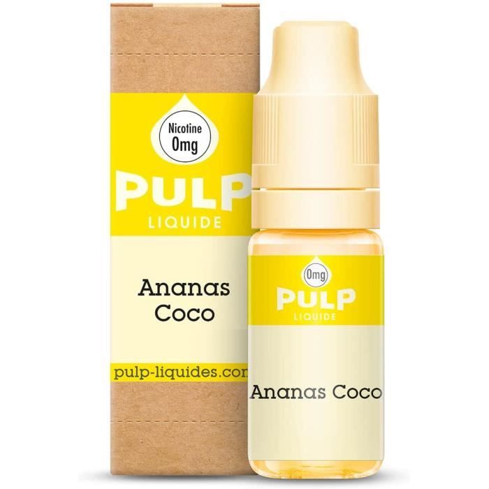 Cigarette Electronique Et Accessoire Pulp Ananas Coco Goût : – Sans ...