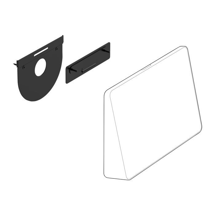 Support Mural Logitech 939-001817 pour Tap – Montage Vertical et Gestion de Câbles - vue 3