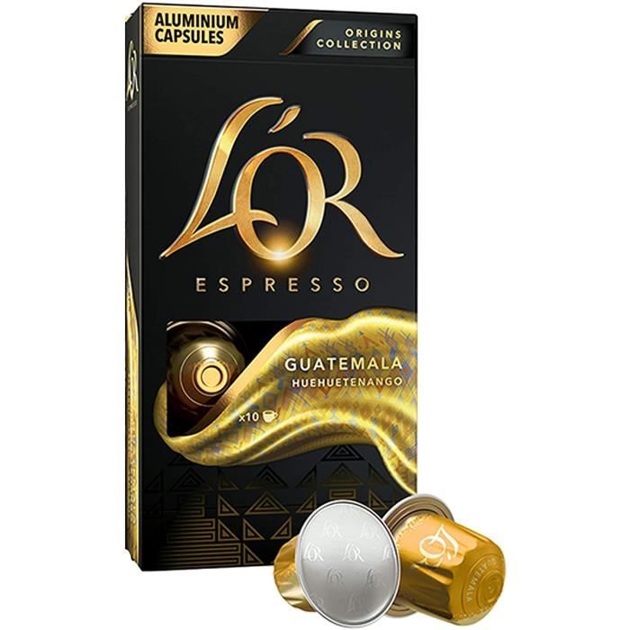 MultiCoffee » Capsules Compatibles Nespresso® L'or® Ristretto 10 unités