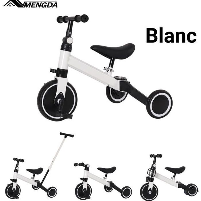 Costway tricycle evolutif 5-en-1 avec putter pour enfants 2-4 ans