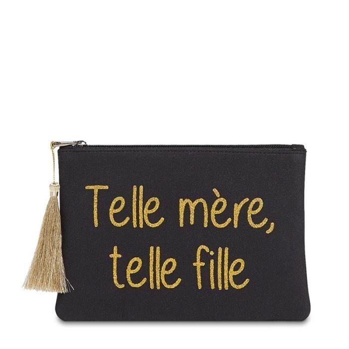 Sac a main mere fille noir