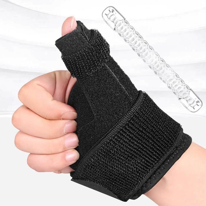 Orthèse Pouce Légère Gaine De Protection Tuyau Flexible Aplatissable Protection Pouce Réutilisable Confort Suisse