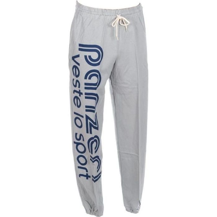 Pantalon de survêtement PANZERI - Homme - Uni gris clair - Type INDOOR -  100% Coton Gris clair - Cdiscount Sport