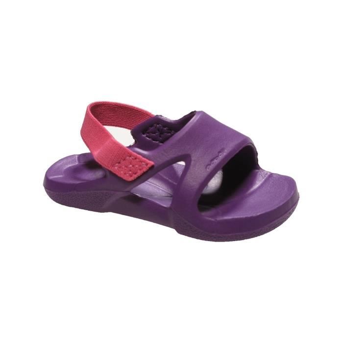 Sandales Et Nu Pieds Bebe Fille Nabaiji Taille 18 Violet Ete Violet Cdiscount