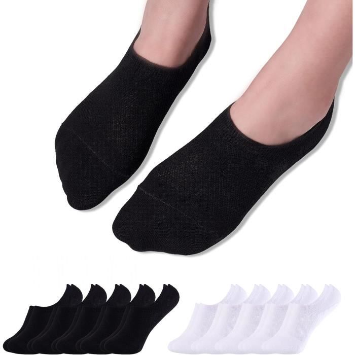 Pack de 2 paires de chaussettes invisibles sport - Chaussette