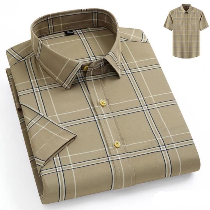 Craghoppers Hommes Nour Carreaux Été Chemise Manches Courtes Marche