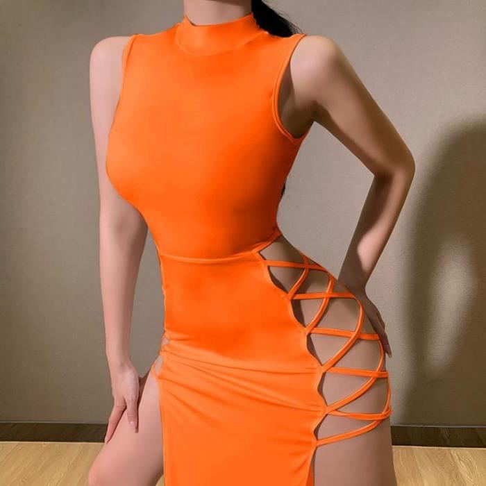 Robe De Soirée Lipsy Maxi Rose Poussiéreux - Taille 8 - Fente Cuisse Haute - Très Bon état