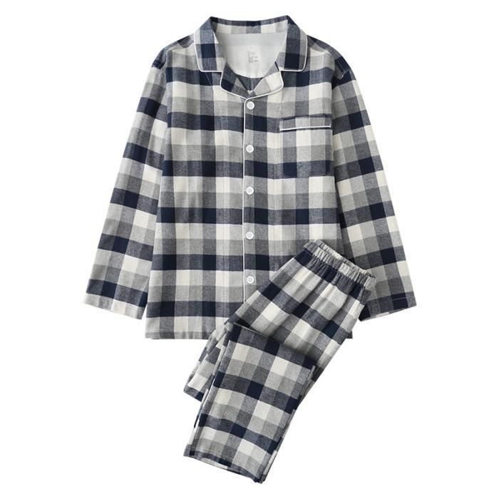 Pyjama plaid homme online