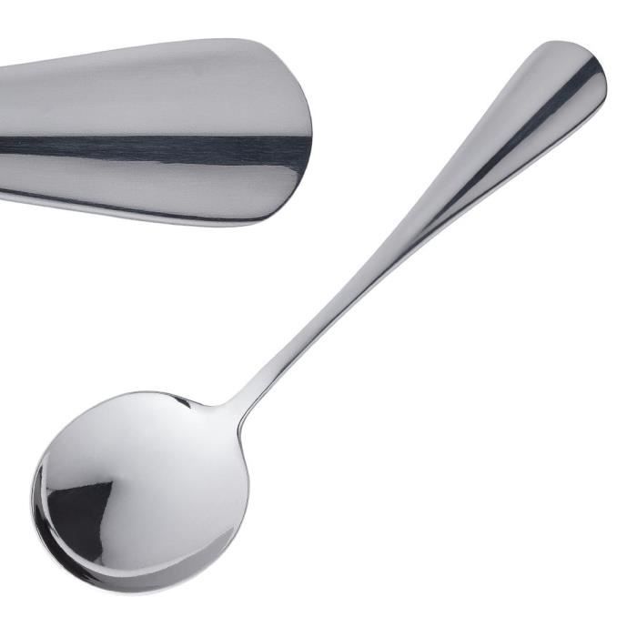 Olympia Henley Cuillère à café//dessert spoon-couverts en acier inoxydable-Pack de 12