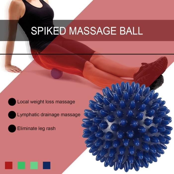 Balle de massage à pointes en PVC pour soulager la douleur au pied et — free download