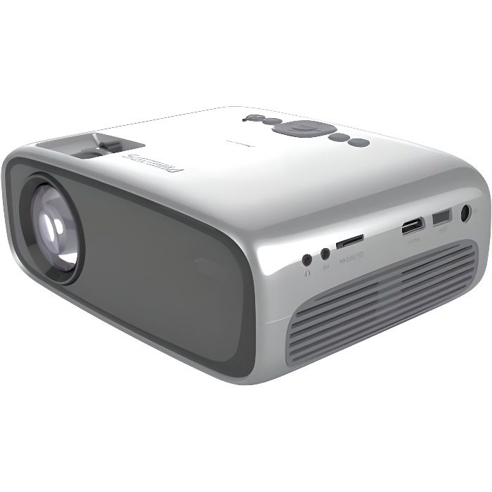 Vidéoprojecteur PHILIPS NEOPIX-EASYPLAY LED Full HD - Wifi, Bluetooth, HDMI - Gris