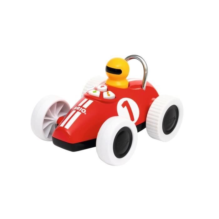 Brio - Voiture de course Play & Learn - Boutons directionnels - Jouet déveil Premier âge - Ravensburger - Dès 18 mois - 30234