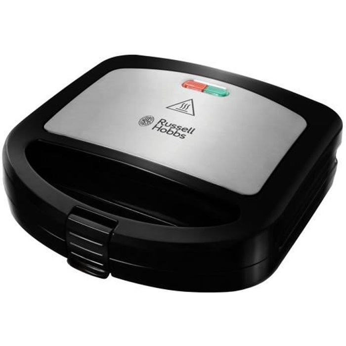 Russell Hobbs 24530-56 Appareil à Croque Monsieur 700W, Sandwich, Grill, Plaques Amovibles