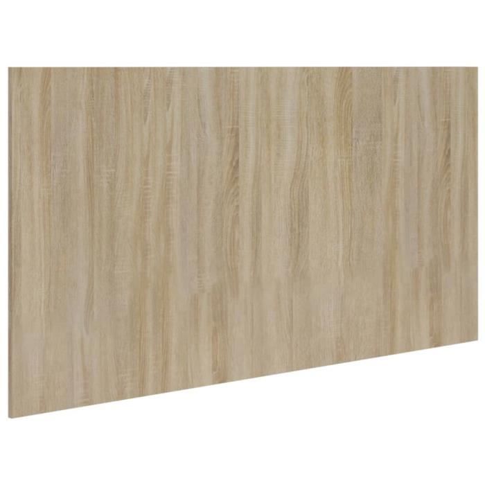 Tête de lit - SALALIS - Chêne sonoma - 160 cm - Bois dingénierie