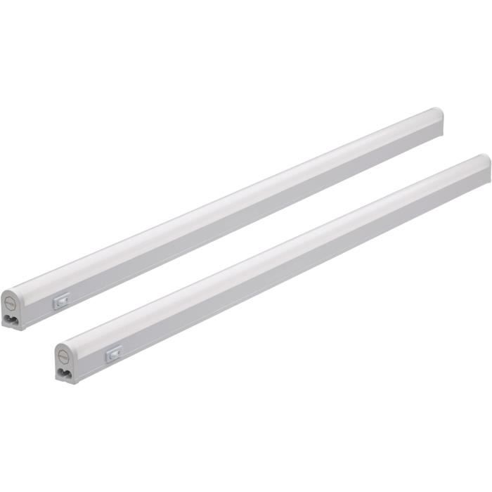 Réglette LED Oktaplex Riga 114cm - 4000K Blanc Neutre - Éclairage Sous Meuble Cuisine