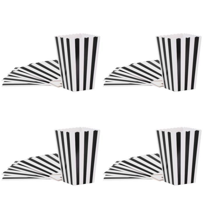 120 Sachets Transparents Pour Popcorn Ou Bonbons - 27x13 Cm, Avec 200 Attaches - Fête, Cinéma