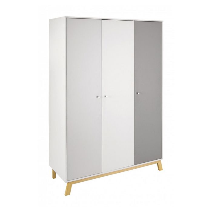 Armoire Bebe 3 Portes Bois Gris Et Pieds Hetre Clair Vegas L 135 X H 194 X P 53 Cm Reference 06 231 24 03 Cdiscount Maison Armoire Bebe 3 Portes Bois Gris Et Pieds Hetre Clair Vegas L 135 X H 194 X P 53 Cm Reference 06 231 24 03 Cdiscount Maison