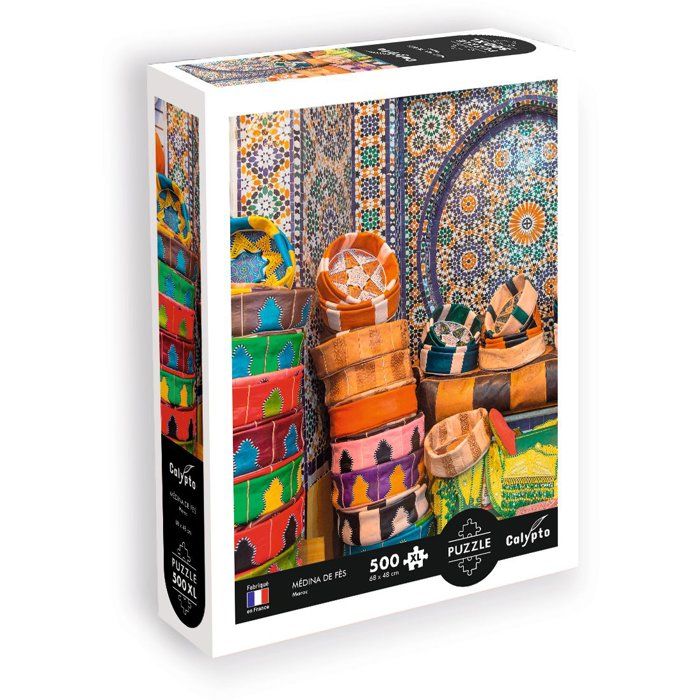 Puzzle 500 pièces Médina de Fès Maroc Idéal pour les Débutants Neuf - vue 2