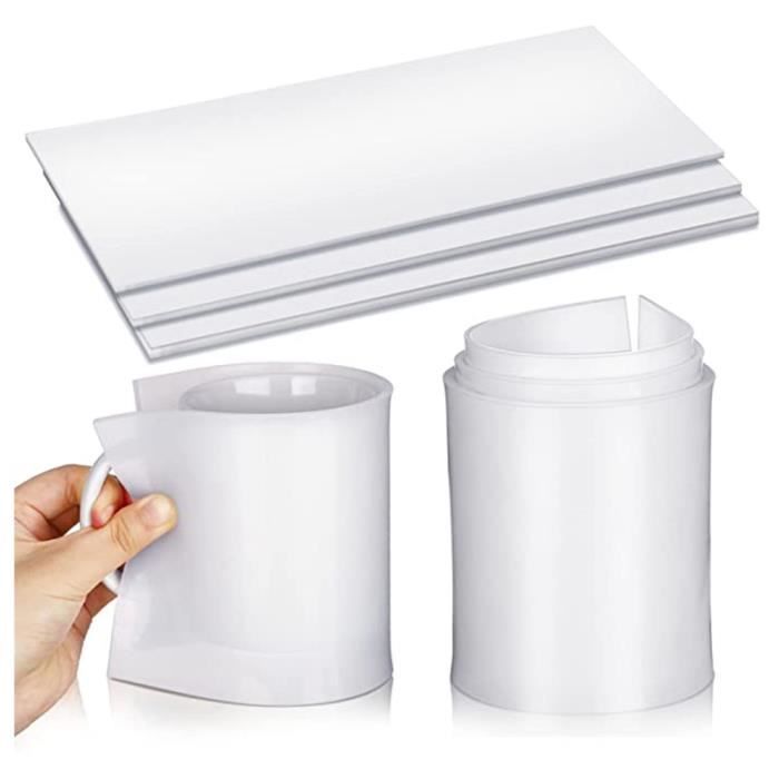 Lot De 4 Protège-gobelets En Silicone Pour Sublimation - 330ml, Résistants à La Chaleur, Réutilisables
