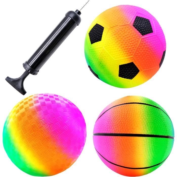 Ballon De Football De Rue Summit Taille 3 – Pour Terrain Dur, Gazon Synthétique, Intérieur/extérieur – Gonflé