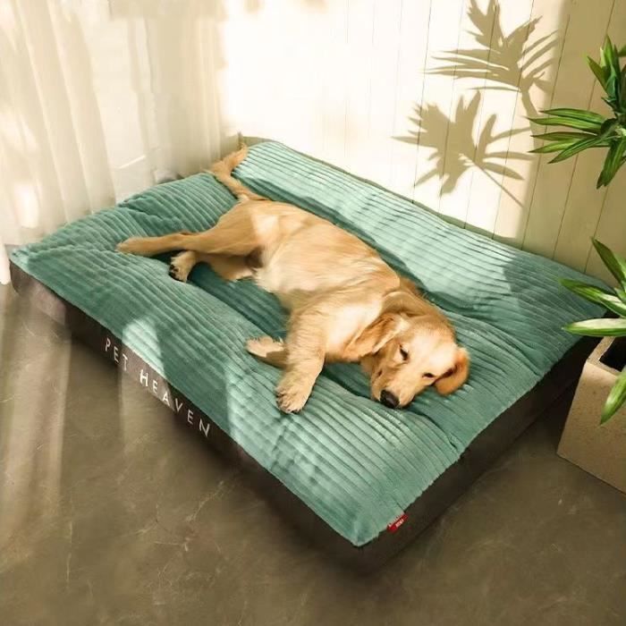 Comparer les prix de Coussin Lavable pour Chien 93 x 65 x 15 cm Lit Tapis Convient aux Animaux de Moins de 40 kg