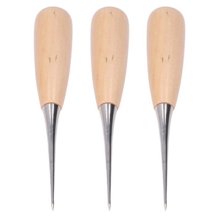 Garosa perforateur d'outils de poinçonnage 4mm bricolage cuir artisanat trou poinçon outil forme