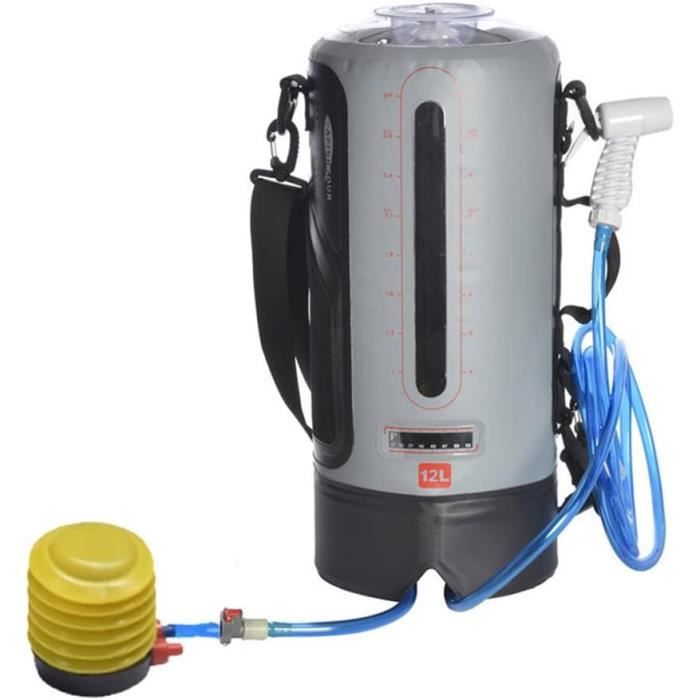 Générique Douche Portable Camping | Pompe À Eau Douche De Voyage,Pulvérisateur Manuel pour Lavage Baignade Camping Randonnée Extérieur Intérieur