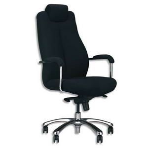 Fauteuil de direction Enduro en tissu noir avec mécanisme - VISIODIRECT Fauteuil de direction Enduro en tissu noir avec mécanisme - VISIODIRECT