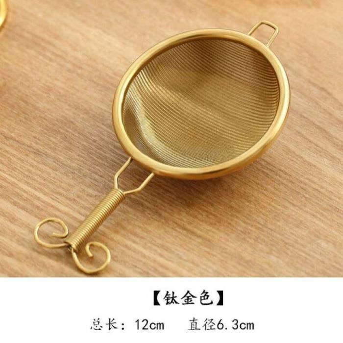 Filtre à Cocktail En Acier Inoxydable - Passoire Mixologie Pour Barman, Avec Ressort Détachable - Argent, 21x9 Cm