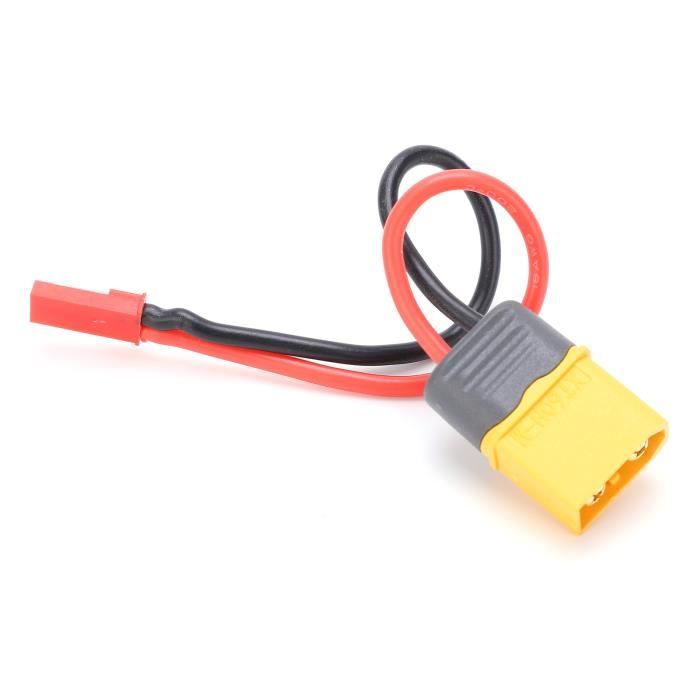 Adattatore Batteria YIXISI - Adaptateur Deans T Vers JST - Lot De 4 Câbles 15 Cm 20AWG Pour Batteries LiPo Connecteur Pile 9v Adattatore Batteria YIXISI - Adaptateur Deans T Vers JST - Lot De 4 Câbles 15 Cm 20AWG Pour Batteries LiPo Connecteur Pile 9v