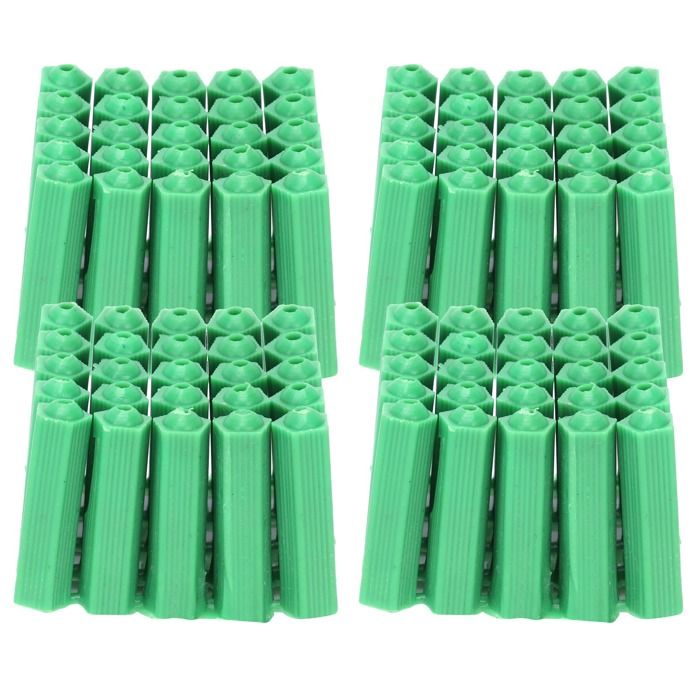Lot De 100 Pistons De Fixation BZP M6x35 Mm – Chevilles Plates Pour Meubles, Accessoire Onestopdiy