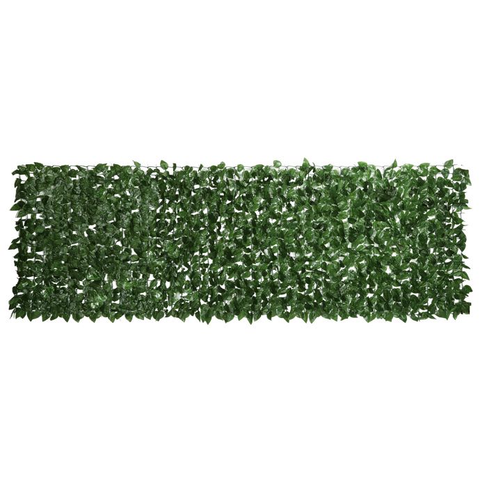 Haie Artificiel Brise-Vue décoration Rouleau 3L x 1H m Feuillage hêtre ...