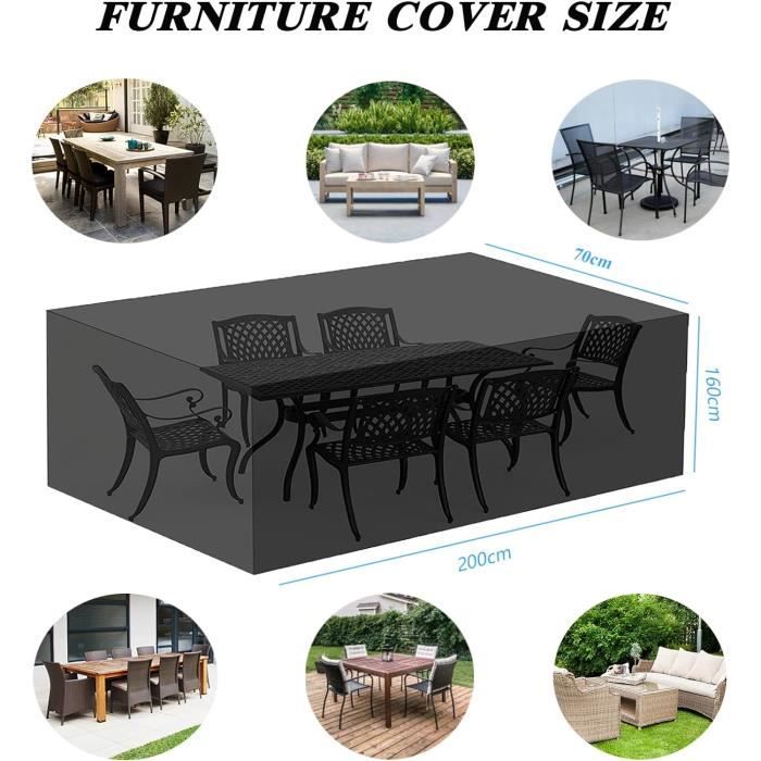 Housse De Protection Pour Table De Ping-Pong – Oxford Imperméable, Anti-UV Et Anti-Poussière – Pour Tables Pliables