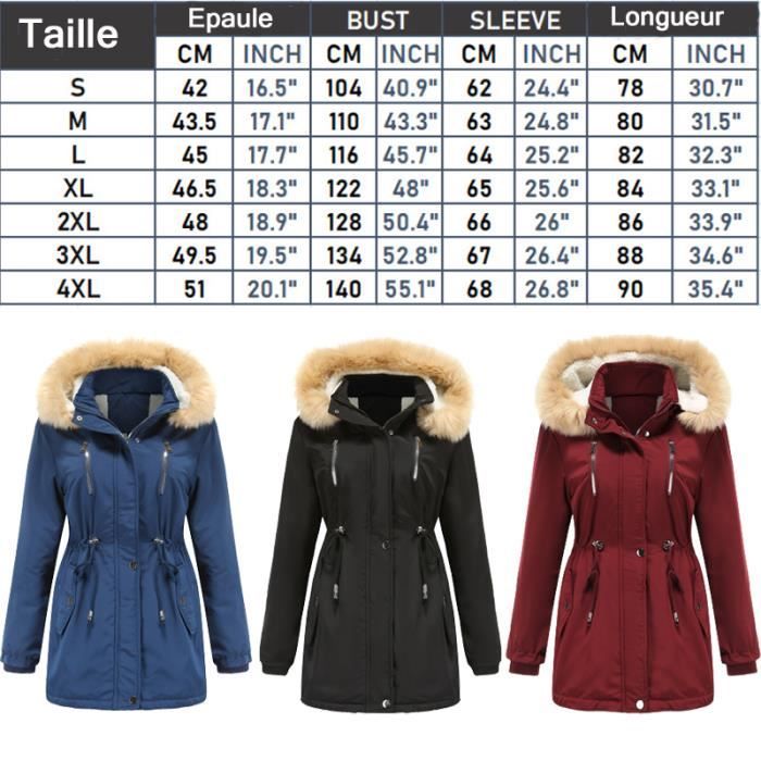 Manteau Parka L.L. Bean Pour Femme - Taille PM (Petite Moyenne) - Rouge - Duvet D'oie - Capuche Amovible à Fausse Fourrure - Occasion En Très Bon état