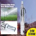370W 24V Pompe à eau solaire pompe de puits profond pompe submersible pompe de jardin 370W 24V-2