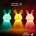 Veilleuse rechargeable Induction Olala®, 3 coloris – Lot de 3 lampe veilleuse pour créer un chemin lumineux-2
