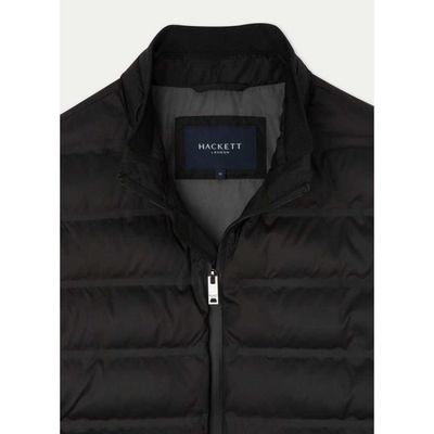 Veste matelassee HACKETT London LW Moto Homme Noir Black Cdiscount Pret a Porter